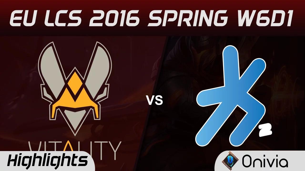 VIT vs H2K highlights EU LCS Spring 2016 W6D1 Vitality vs H2K Gaming thumbnail