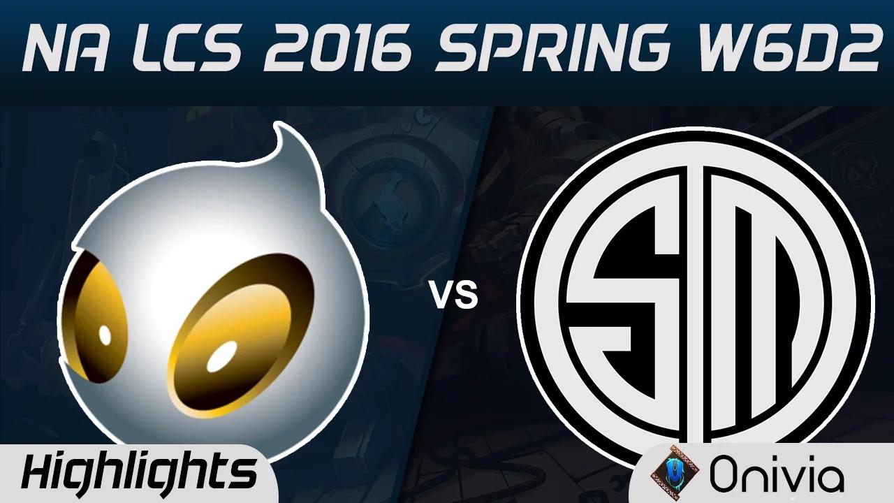 DIG vs TSM highlights NA LCS Spring 2016 W6D2 Dignitas vs Team Solo Mid thumbnail