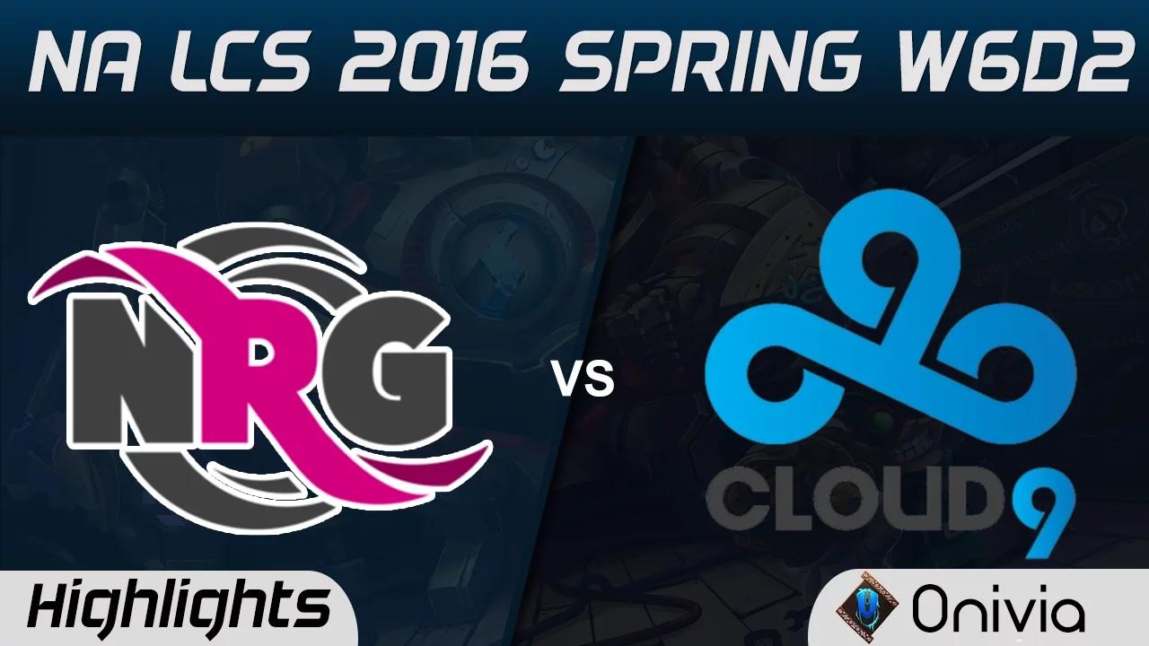 NRG vs C9 highlights NA LCS Spring 2016 W6D2 Energy vs Cloud9 thumbnail