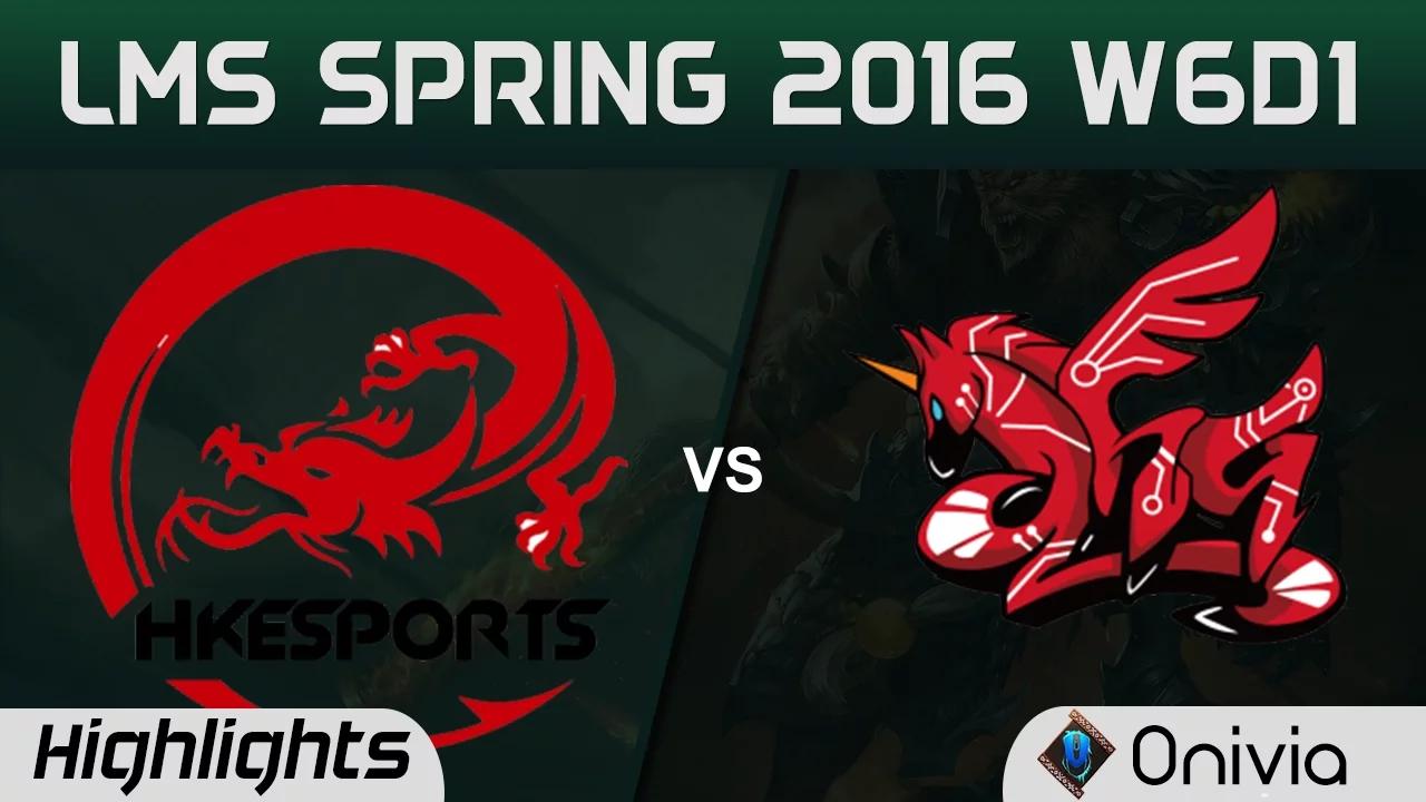 HKE vs AHQ Highlights Game 1 LMS Spring 2016 W6D1 Hong Kong Esports vs AHQ Esports thumbnail