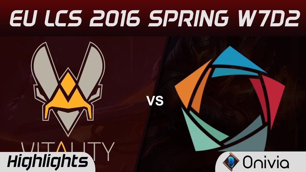 VIT vs EL highlights EU LCS Spring 2016 W7D2 Vitality vs Elements thumbnail