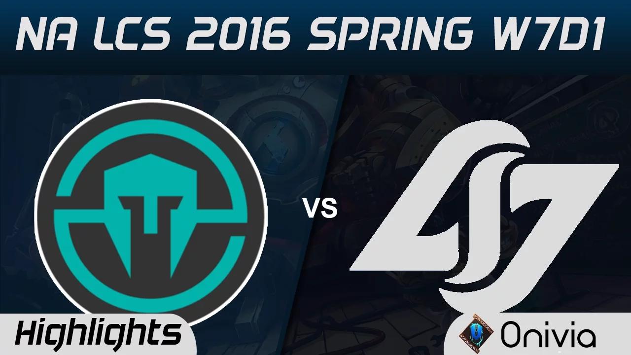 IMT vs CLG highlights NA LCS Spring 2016 W7D1 Immortals vs Counter Logic Gaming thumbnail