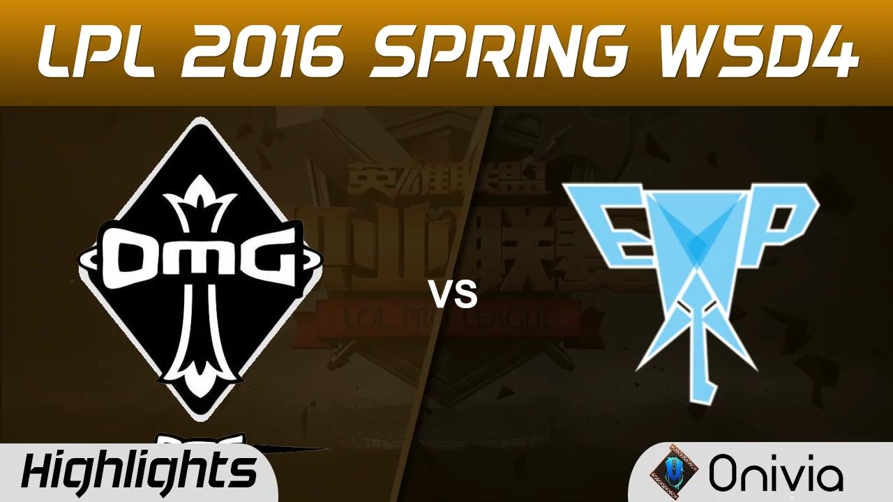 OMG vs EPA Highlights Game 2 Tencent LPL LoL Pro League 2016 W5D4 OMG vs Energy Pacemaker All thumbnail