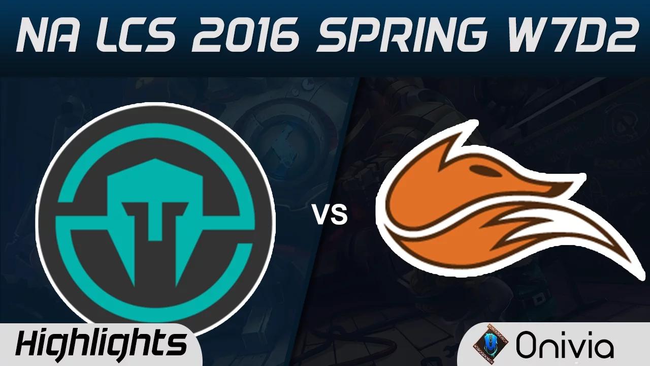 IMT vs FOX highlights NA LCS Spring 2016 W7D2 Immortals vs Echo Fox thumbnail