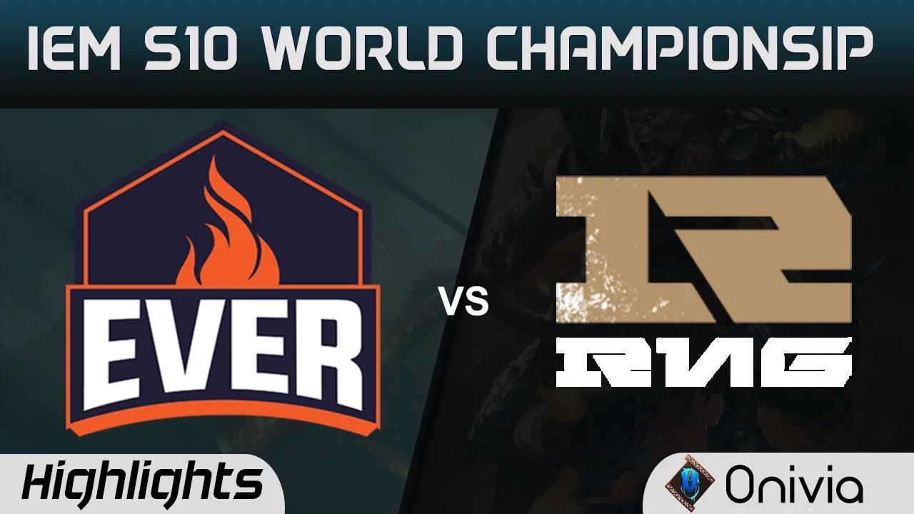 ESC vs RNG Highlights IEM 10 Katowice World Championship Group A Ever vs Royal Never Give Up thumbnail