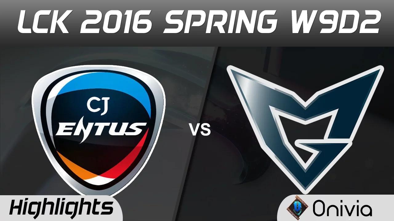 CJ vs SSG Highlights Game 2 LCK Champions 2016 Spring W9D2 CJ Entus vs Samsung thumbnail