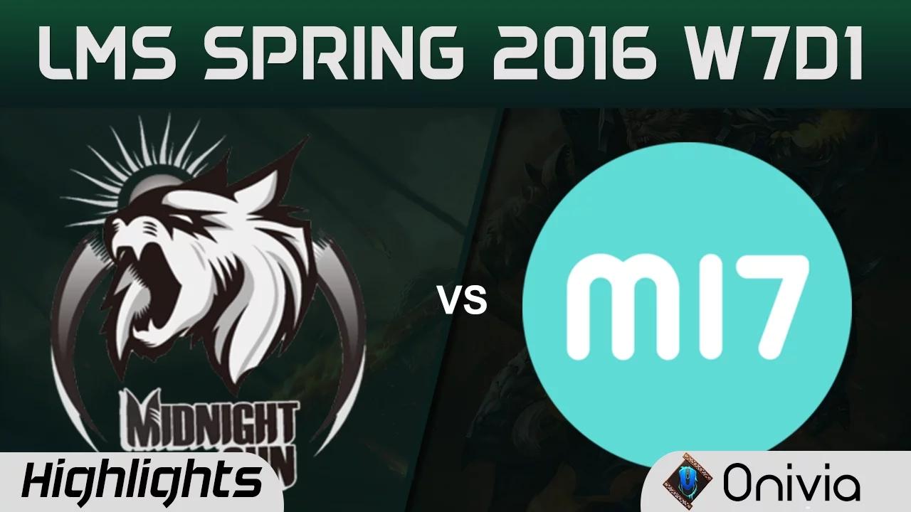 MSE vs M17 Highlights Game 1 LMS Spring 2016 W7D1 Machi Midnight Sun vs Machi esports thumbnail