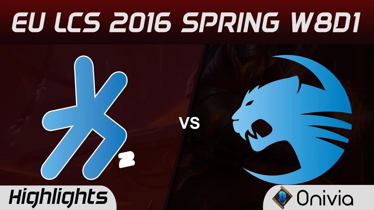 H2K vs ROC highlights EU LCS Spring 2016 W8D1 H2K vs Roccat thumbnail