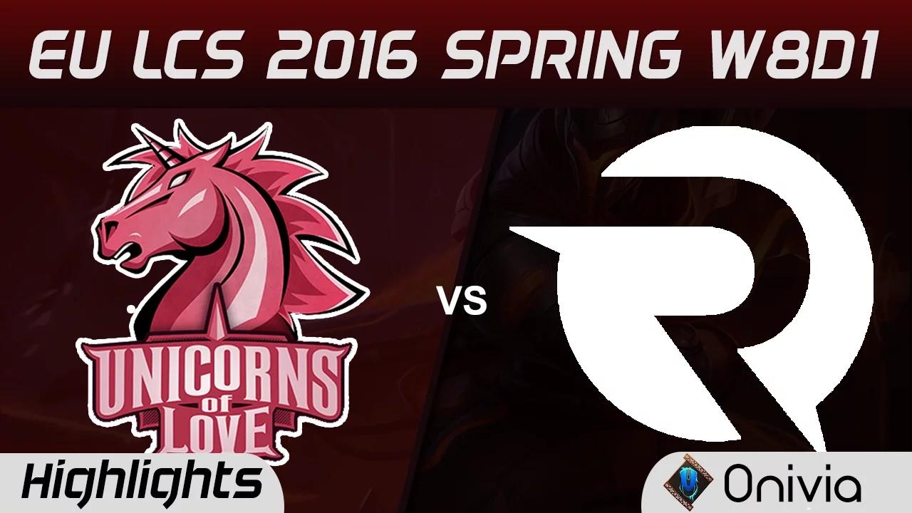 UOL vs OG highlights EU LCS Spring 2016 W8D1 Unicorns of Love vs Origen thumbnail