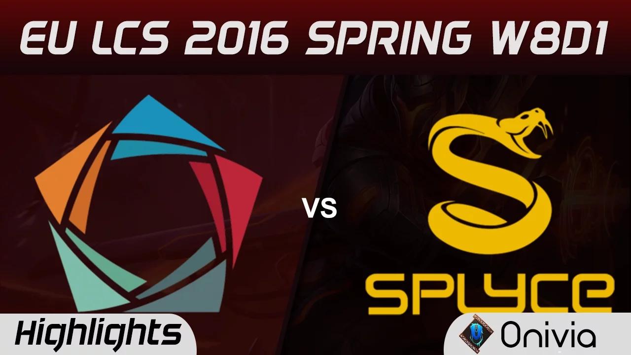 EL vs SPY highlights EU LCS Spring 2016 W8D1 Elements vs Splyce thumbnail