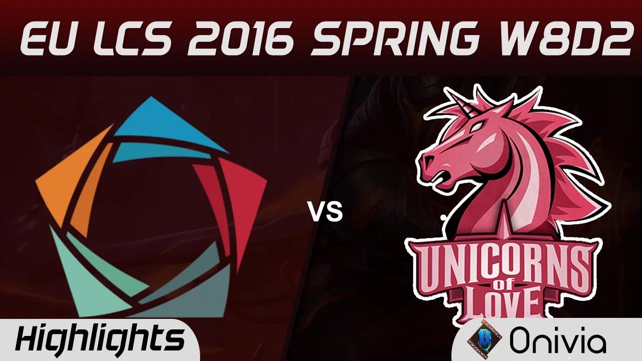 EL vs UOL highlights EU LCS Spring 2016 W8D2 Elements vs Unicorns of Love thumbnail