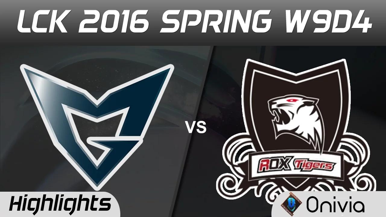 SSG vs ROX Highlights Game 1 LCK Champions 2016 Spring W9D4 Samsung vs ROX Tigers thumbnail