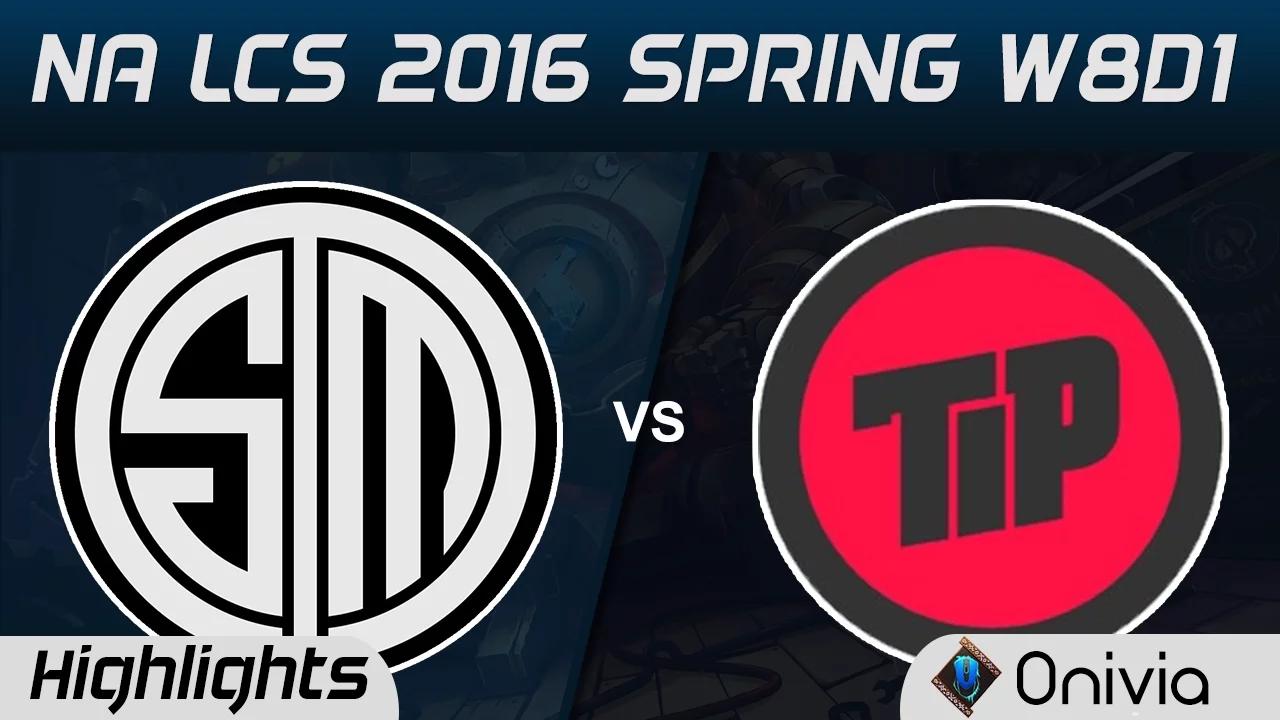 TSM vs TIP highlights NA LCS Spring 2016 W8D1 Team Solo Mid vs Team Impulse thumbnail