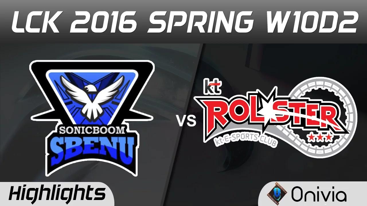 SSB vs KT Highlights Game 2 LCK Champions 2016 Spring W10D2 SBENU vs KT Rollster thumbnail