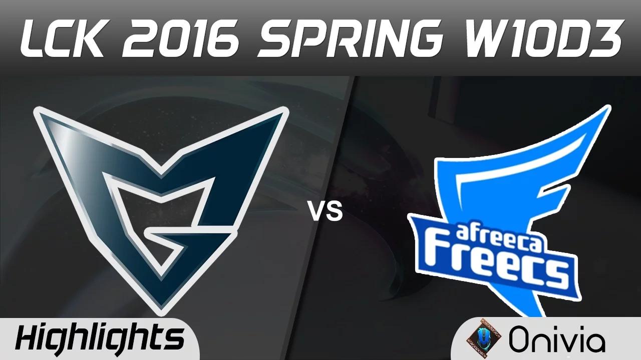 SSG vs AFS Highlights Game 1 LCK Champions 2016 Spring W10D3 Samsung vs Afreeca thumbnail