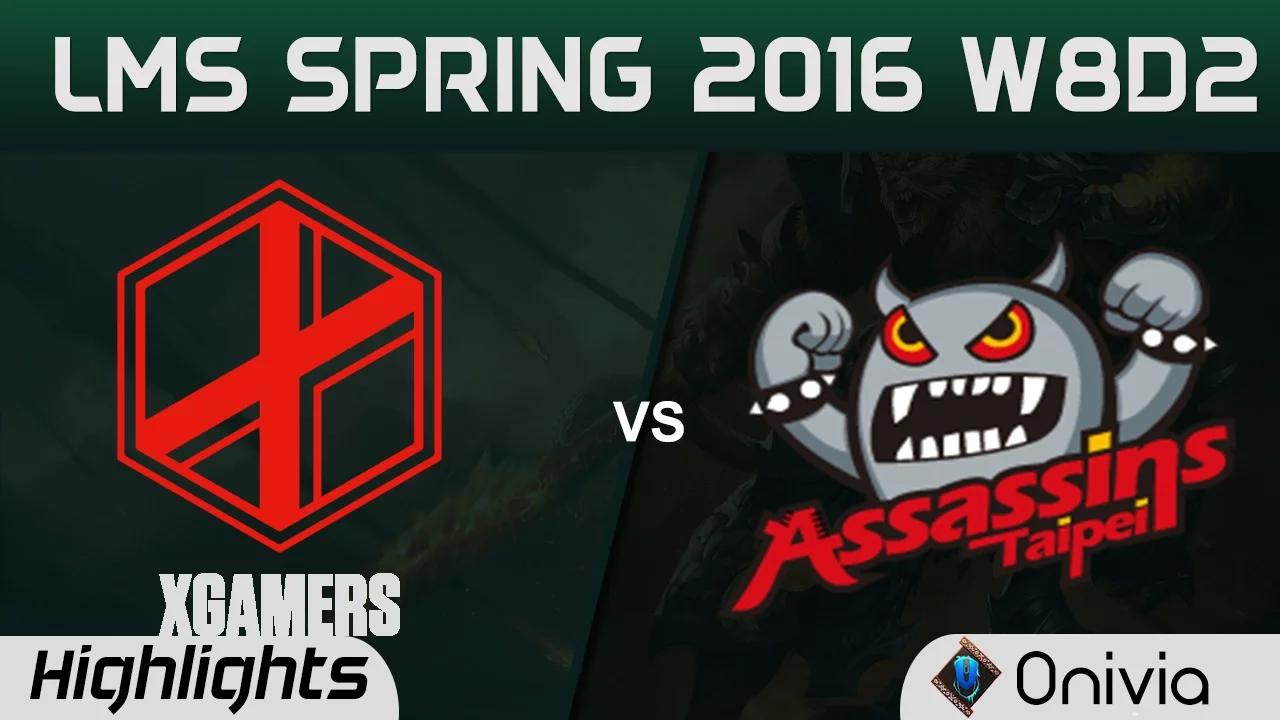 XG vs TPA Highlights Game 1 LMS Spring 2016 W8D2 xGamers vs Taipei Assasins thumbnail