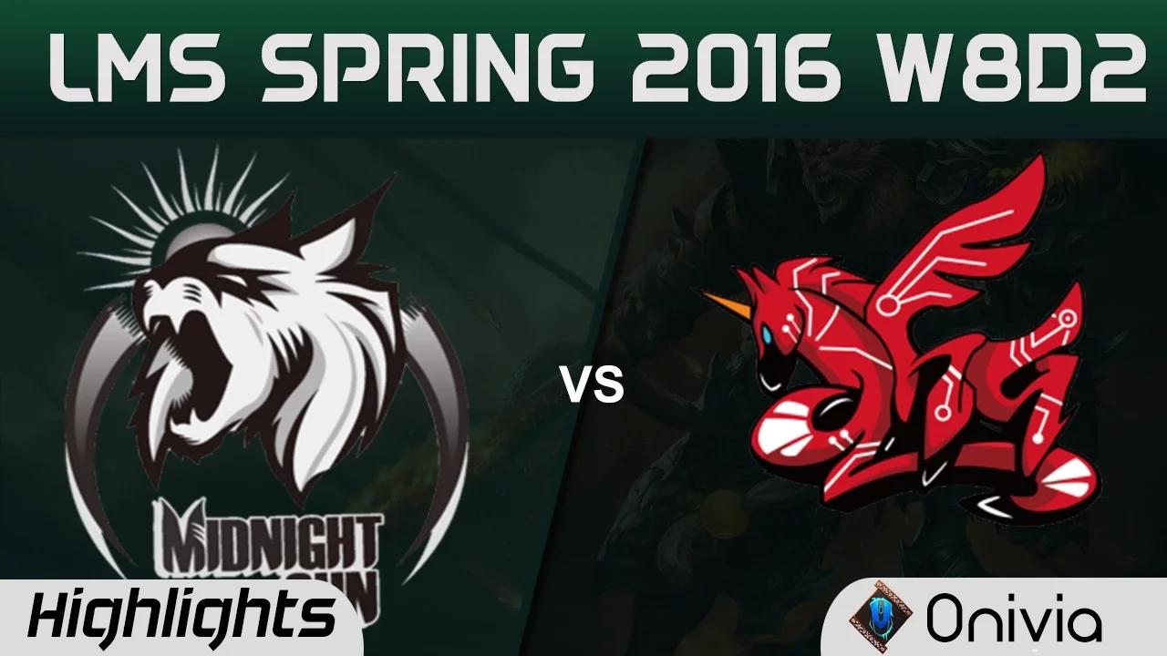 MSE vs AHQ Highlights Game 1 LMS Spring 2016 W8D2 Midnight Sun vs AHQ thumbnail