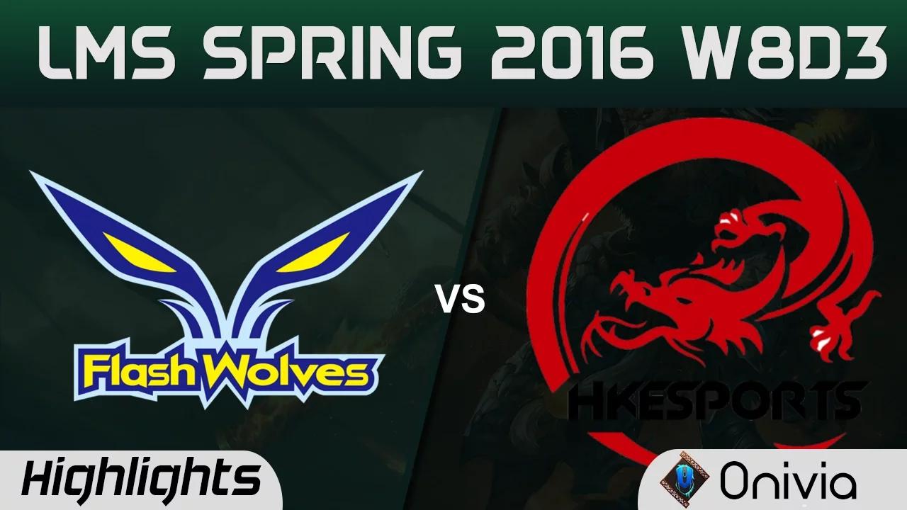 FW vs HKE Highlights Game 2 LMS Spring 2016 W8D3 Flash Wolves vs Hong Kong Esports thumbnail