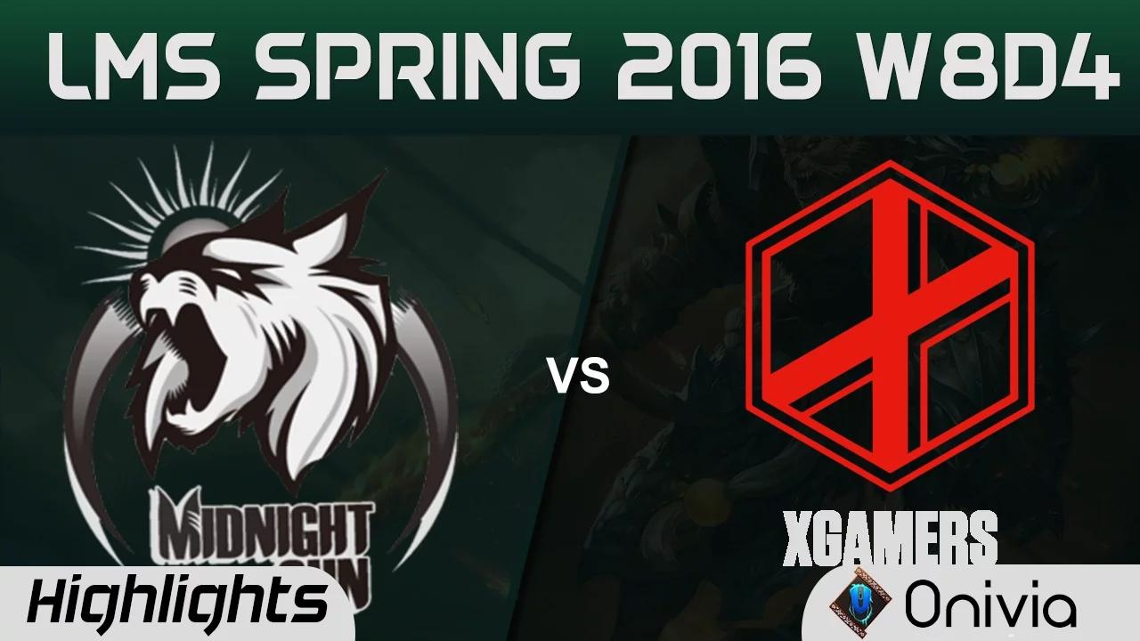 MSE vs XG Highlights Game 1 LMS Spring 2016 W8D4 Midnight Sun vs xGamers thumbnail