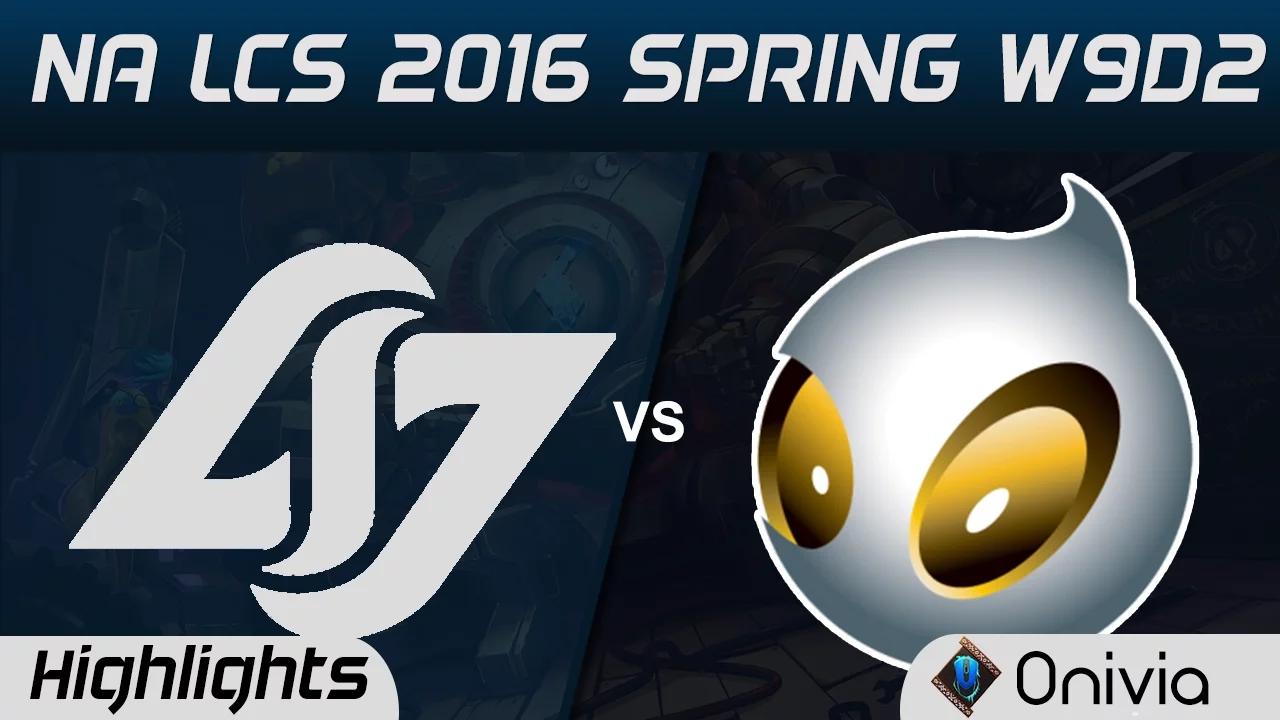 CLG vs DIG highlights NA LCS Spring 2016 W10D2 Counter Logic Gaming vs Dignitas thumbnail