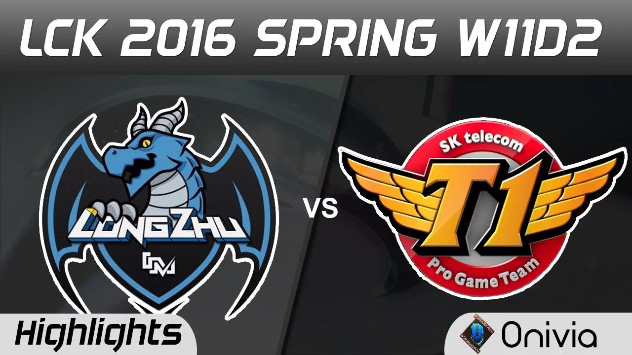 LZ vs SKT Highlights Game 2 LCK Champions 2016 Spring W11D2 Longzhou vs SK Telecom thumbnail