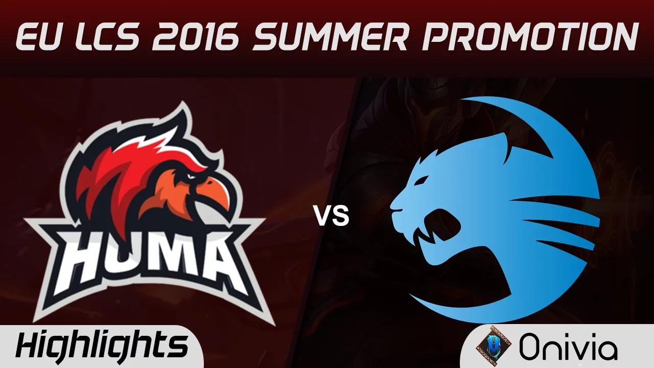 HMA vs ROC Highlights Game 2 EU LCS Summer Promotion Tournament 2016 Huma vs Roccat thumbnail