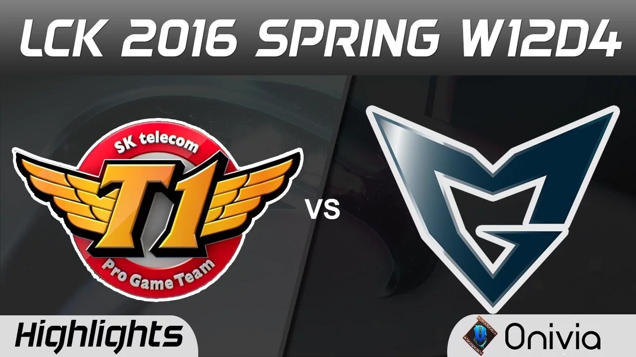 SKT vs SSG Highlights Game 2 LCK Champions 2016 Spring W12D4 SK Telecom vs Samsung thumbnail