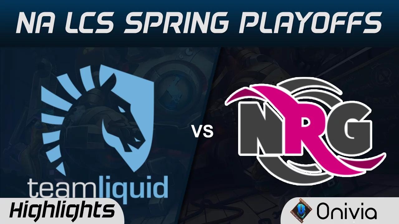 TL vs NRG highlights Game 3 NA LCS Spring 2016 Playoffs Team Liquid vs Energy esports thumbnail