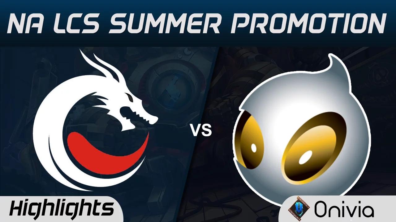 TDK vs DIG Highlights Game 1 NA LCS Summer Promotion Tournament 2016 Dragon Knights vs Dignitas thumbnail