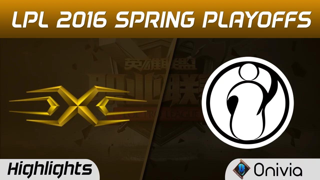 SS vs IG Highlights Game 3 Tencent LPL Spring Playoffs 2016 Snake vs Invictus Gaming thumbnail