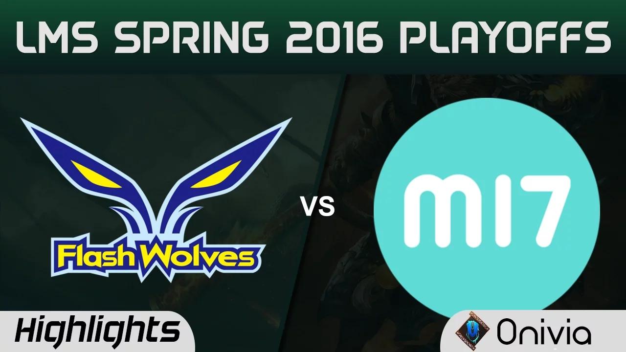 FW vs M17 Highlights Game 3 LMS Spring 2016 Playoffs Flash Wolves vs Machi thumbnail