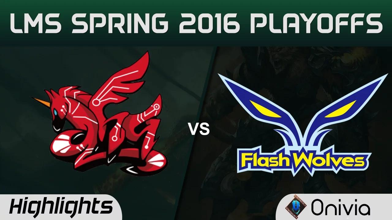 AHQ vs FW Highlights Game 3 LMS Spring Playoffs 2016 AHQ vs Flash Wolves thumbnail