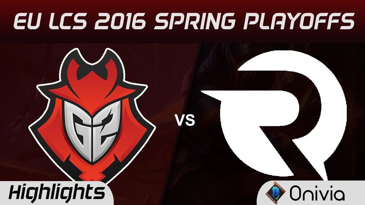 G2 vs OG highlights Game 2 EU LCS Spring 2016 Playoffs G2 vs Origen thumbnail