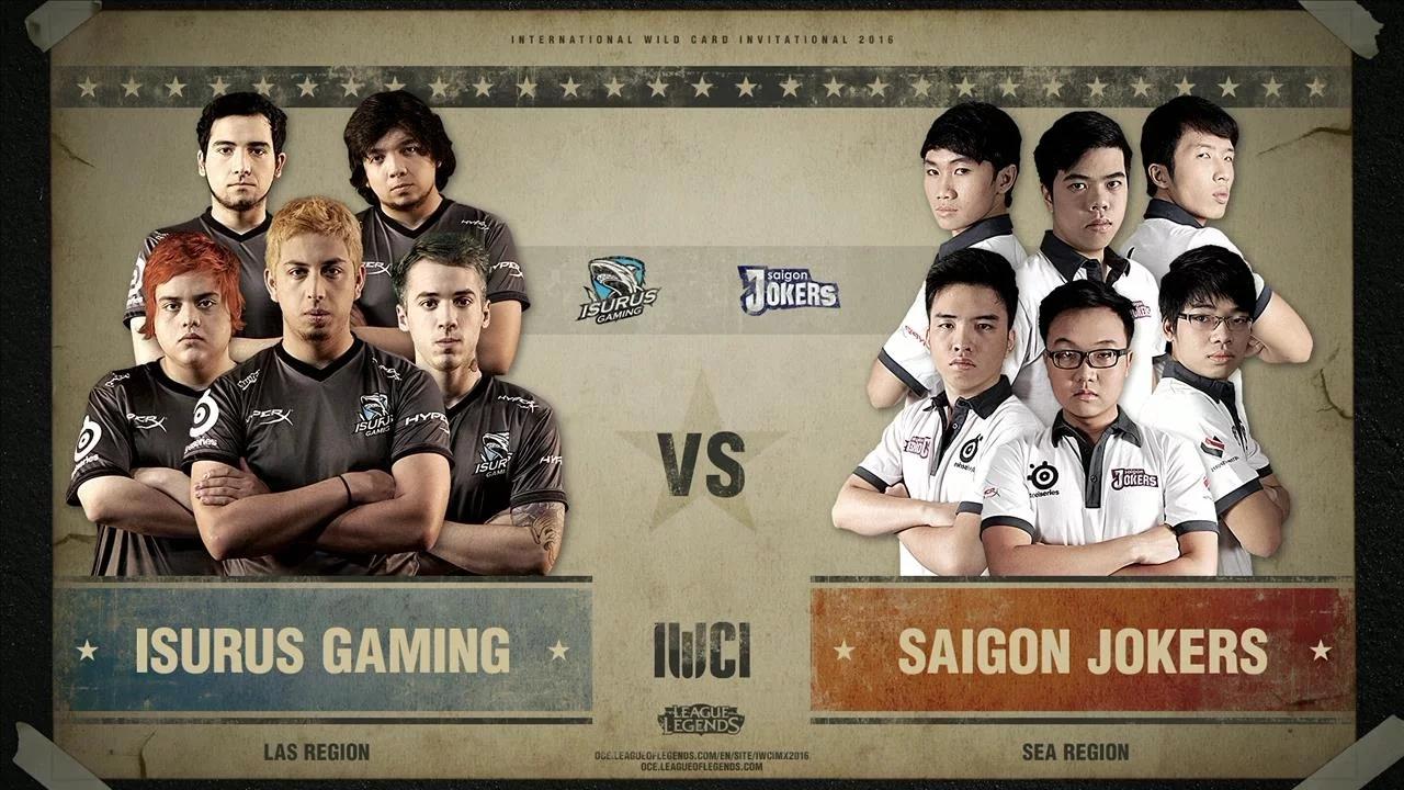 ISG vs SAJ Highlights IWCI 2016 Day 2 Isurus vs Saigon Jokers thumbnail