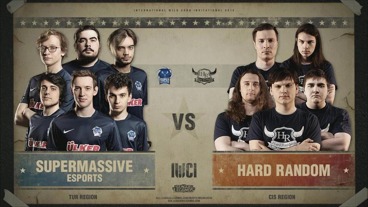 SUP vs HR Highlights IWCI 2016 Day 3 Supermassive vs Hard Random thumbnail