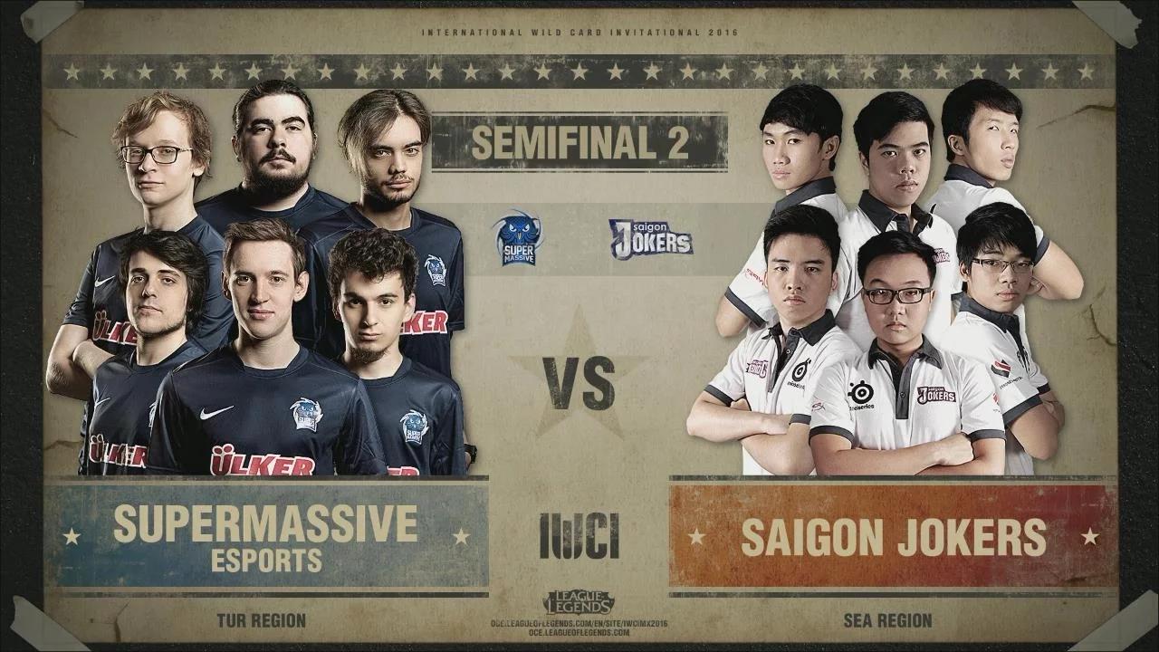 SUP vs SAJ Highlights Game 3 IWCI 2016 Semifinal Supermassive vs Saigon Jokers thumbnail