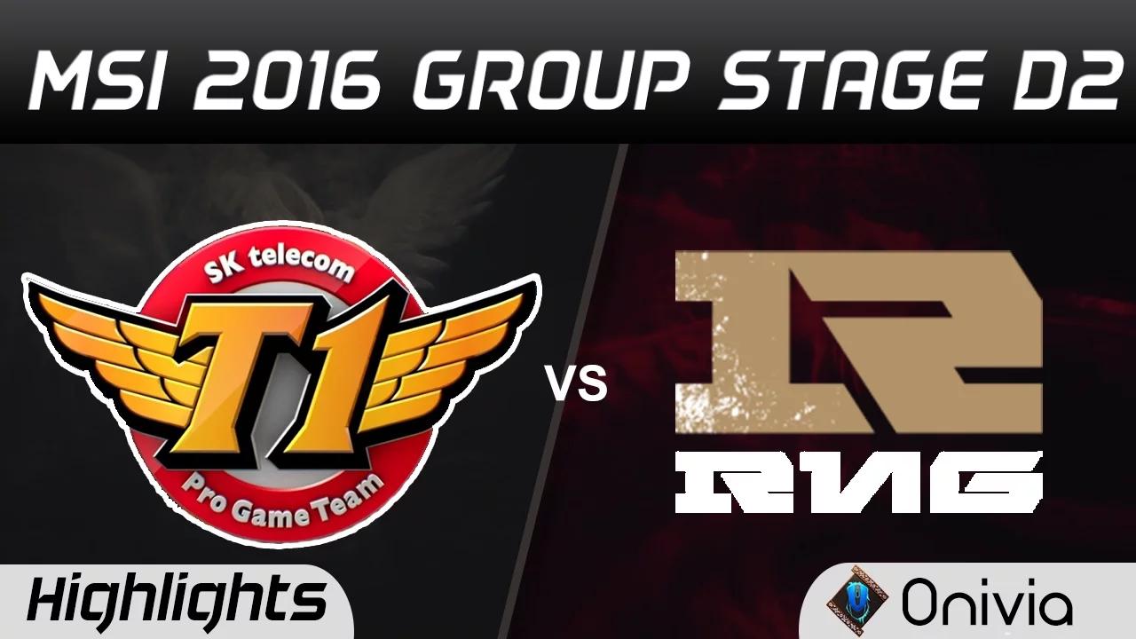 SKT vs RNG Highlights MSI 2016 D2 SK Telecom T1 vs Royal Never Give Up thumbnail