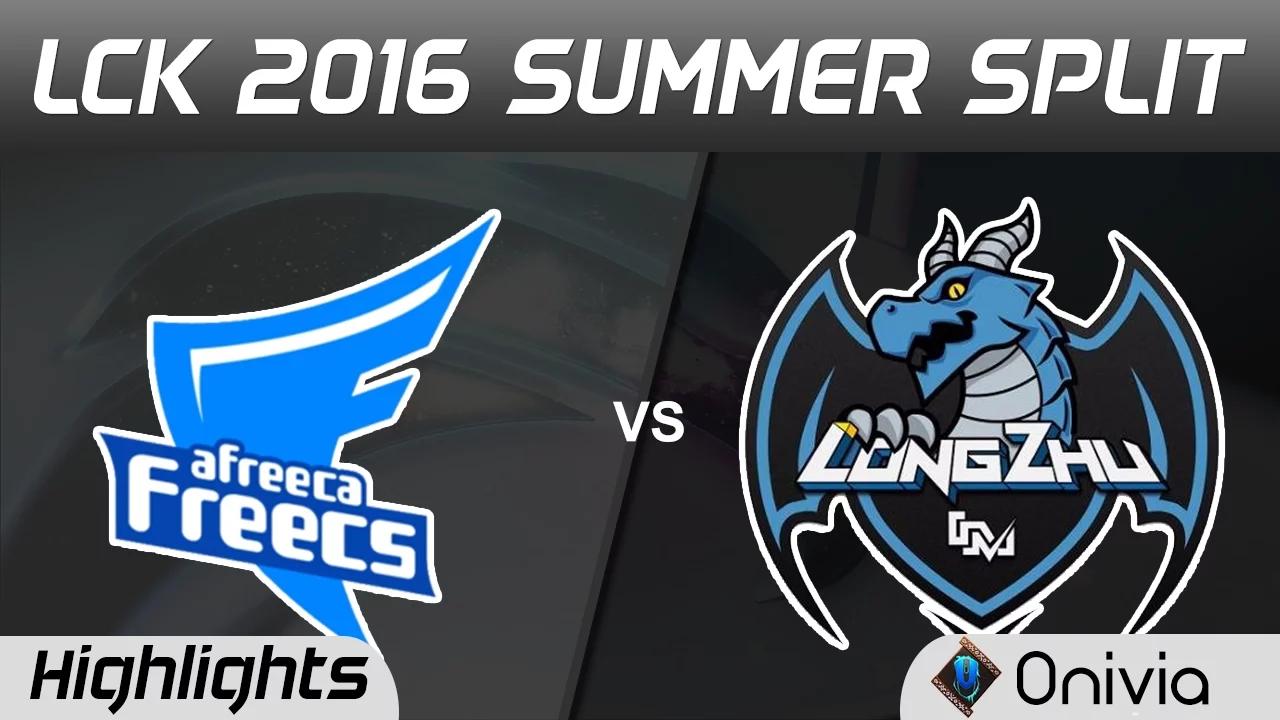 AFS vs LZ Highlights Game 2 LCK Champions 2016 Summer Split KT Afreeca Freecs vs Longzhu thumbnail