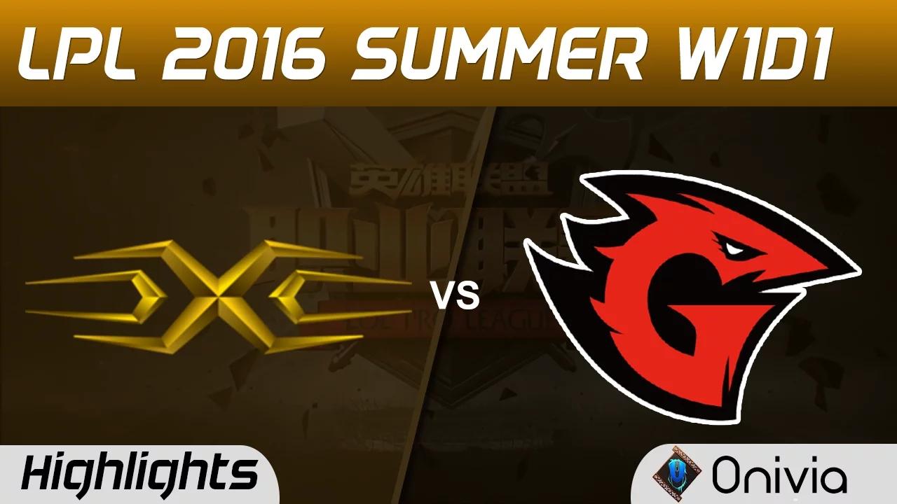 SS vs GT Highlights Game 3 Tencent LPL Summer 2016 Snake vs Game Talents thumbnail