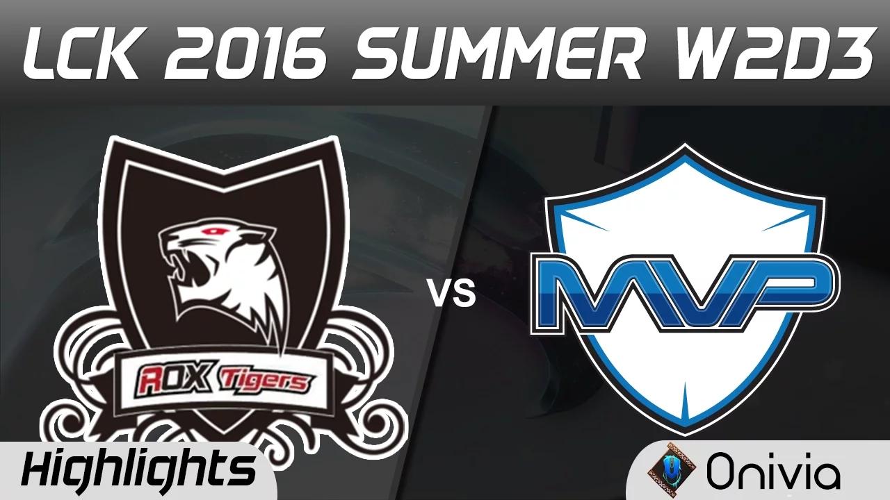 ROX vs MVP Highlights Game 1 LCK Champions W2D3 2016 Summer ROX Tigers vs MVP thumbnail