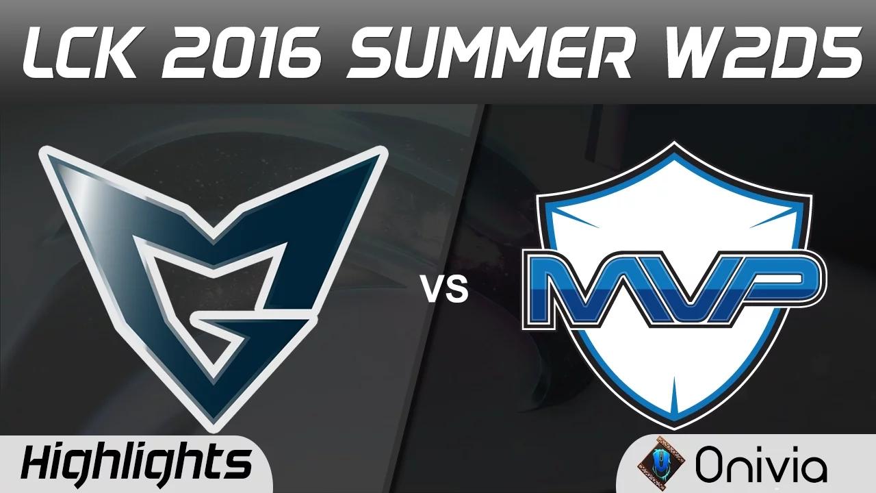 SSG vs MVP Highlights Game 1 LCK Champions W2D5 2016 Summer Samsung vs MVP thumbnail