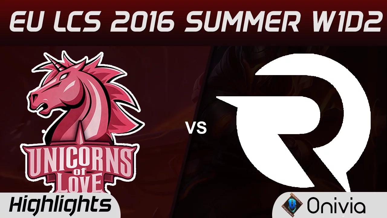 UOL vs OG highlights Game 1 EU LCS 2016 Summer W1D2 Unicorns of Love vs Origen thumbnail