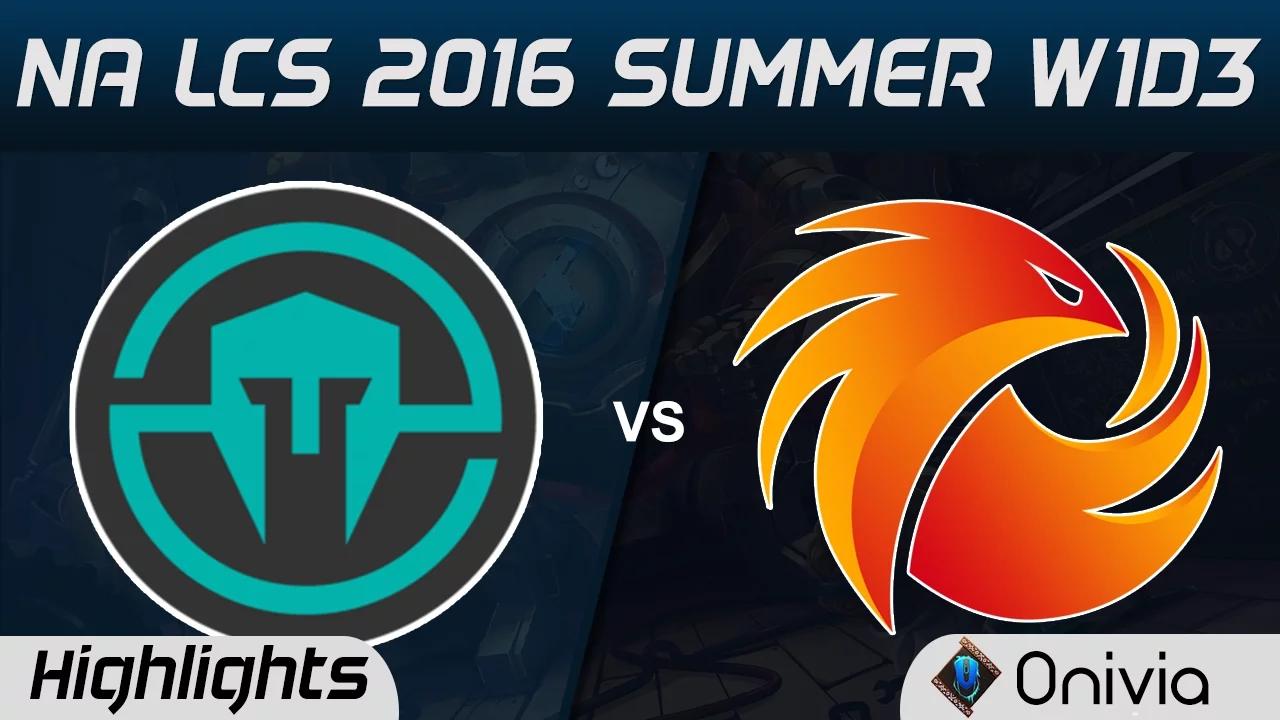 IMT vs P1 highlights Game 1 NA LCS 2016 Summer W1D3 Immortals vs Pheonix1 thumbnail