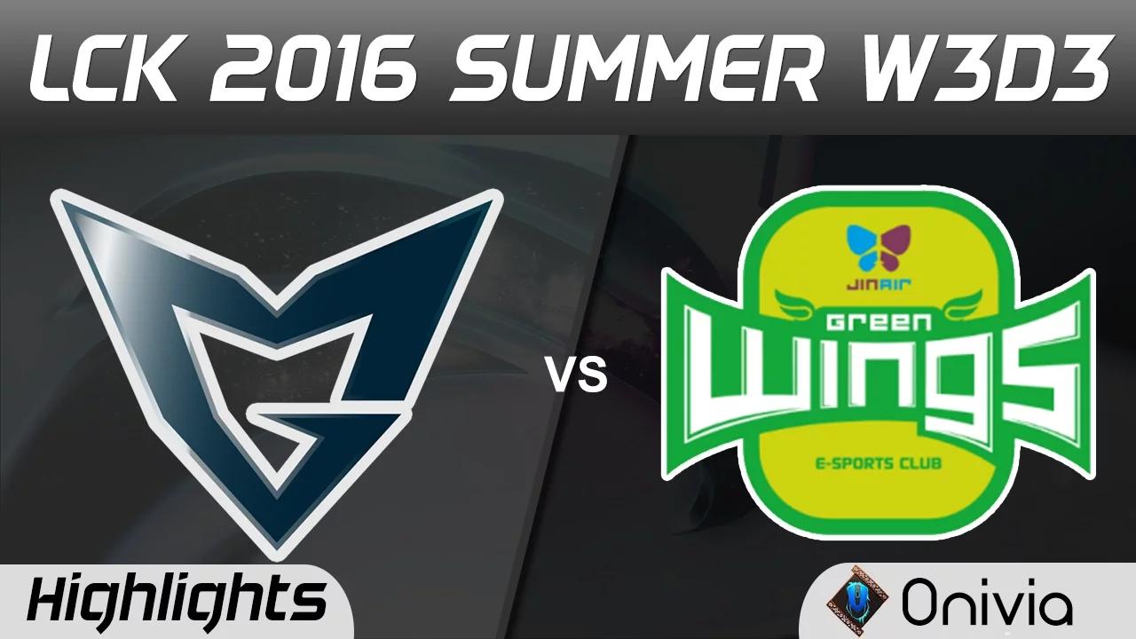 SSG vs JAG Highlights Game 2 LCK Champions W3D3 2016 Samsung vs Jin Air Green Wings thumbnail