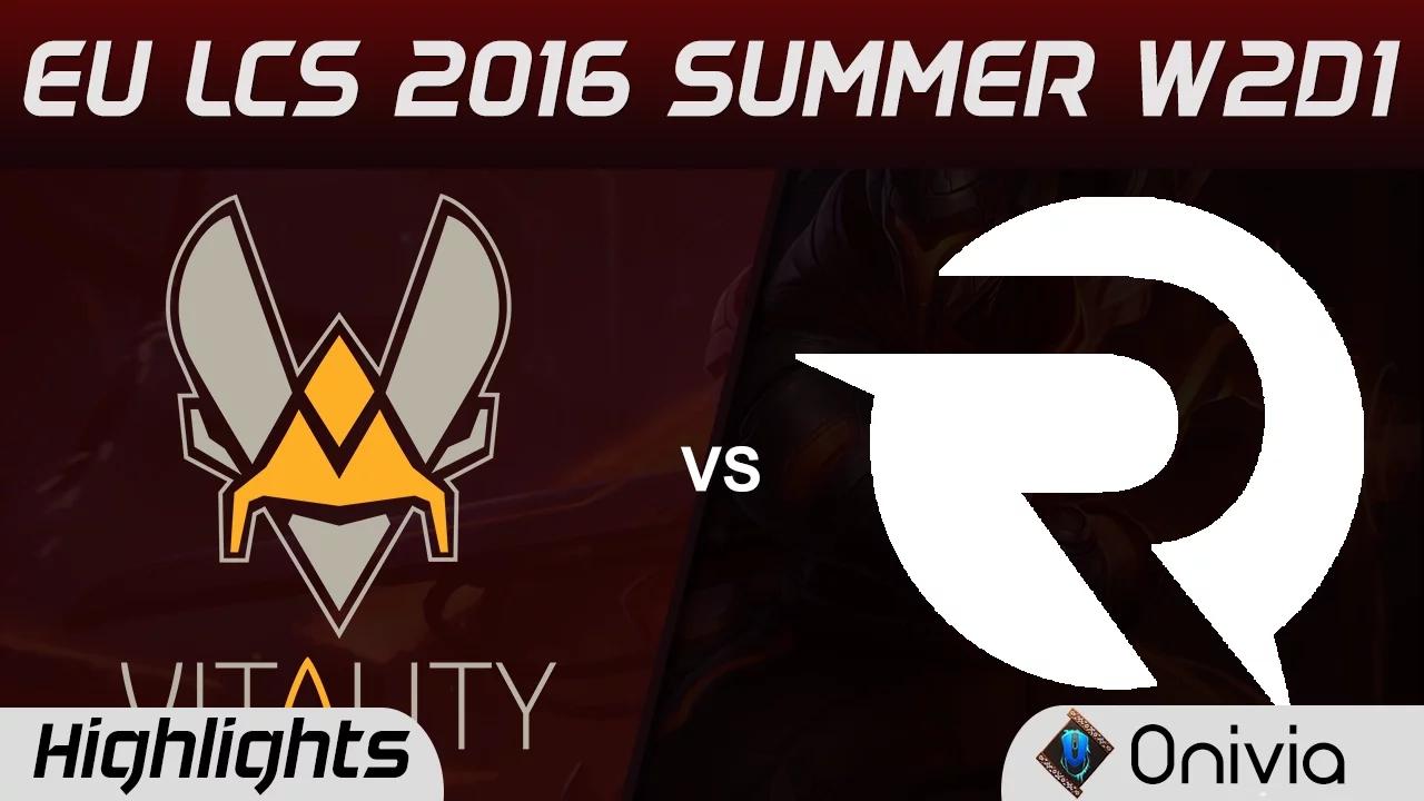 VIT vs OG highlights Game 1 EU LCS 2016 Summer W2D1 Vitality vs Origen thumbnail