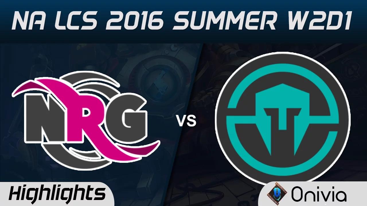 NRG vs IMT highlights Game 1 NA LCS 2016 Summer W2D1 Energy vs Immortals thumbnail