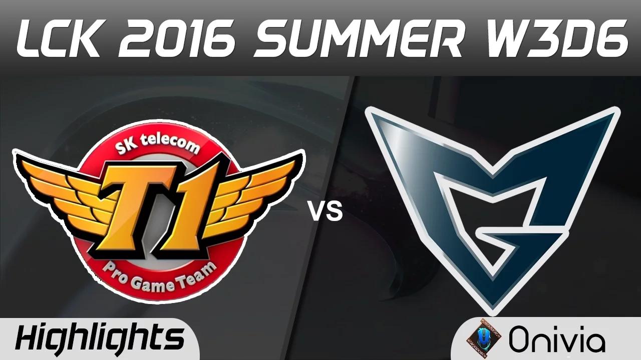 SKT vs SSG Highlights Game 1 LCK Champions W3D6 2016 SK Telecom vs Samsung thumbnail