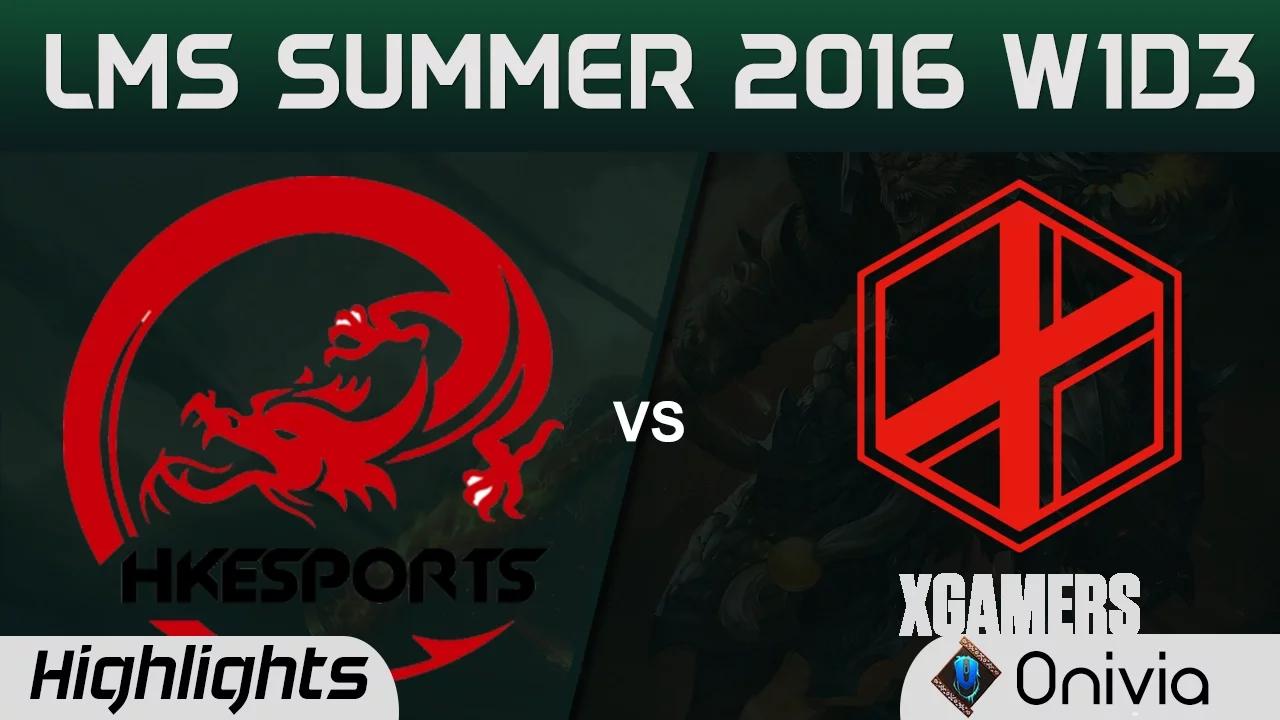 HKE vs XG Highlights Game 2 LMS Summer 2016 W1D3 Hong Kong Esports vs xGamers thumbnail