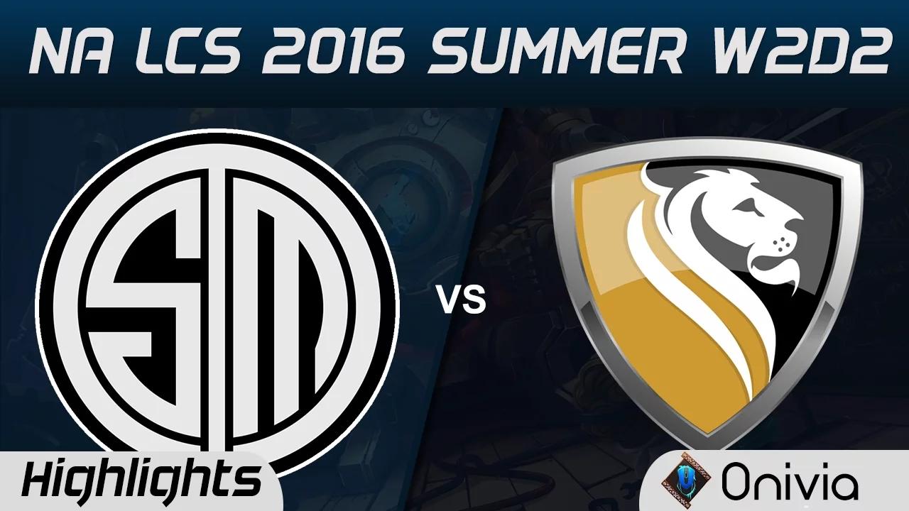 TSM vs APX highlights Game 1 NA LCS 2016 Summer W2D2 Team Solo Mid vs Apex thumbnail