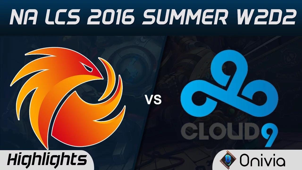 P1 vs C9 highlights Game 1 NA LCS 2016 Summer W2D2 Pheonix1 vs Cloud9 thumbnail